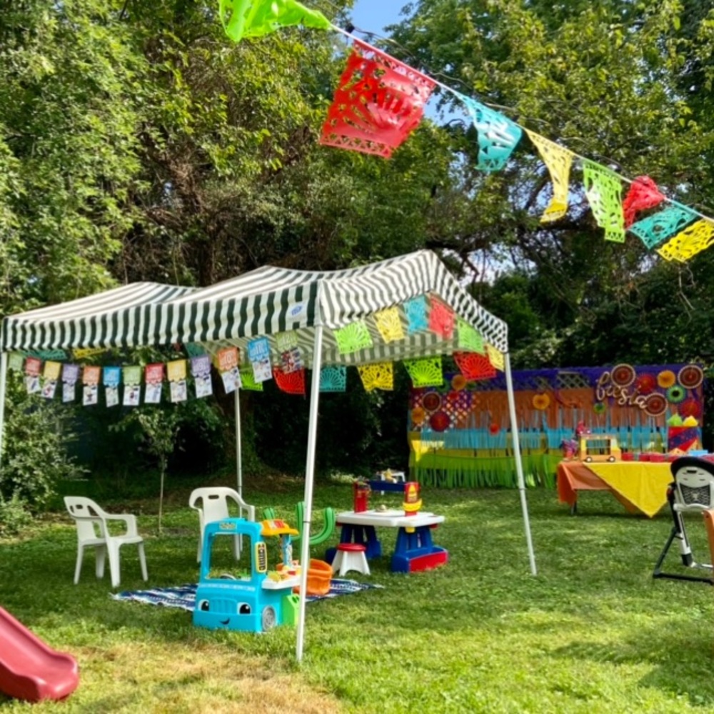 First Fiesta birthday decorations
